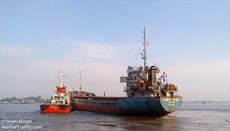 ham rong 8 (General Cargo Ship) - IMO 9585455, MMSI 574000830, Call Sign 3WBS9 under the flag of Vietnam