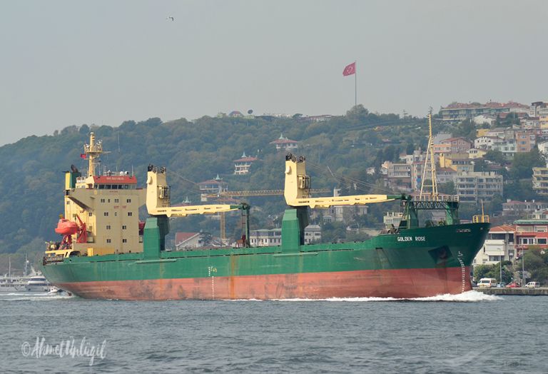 golden rose (General Cargo Ship) - IMO 8801620, MMSI 620084000, Call Sign D6A2084 under the flag of Comoros