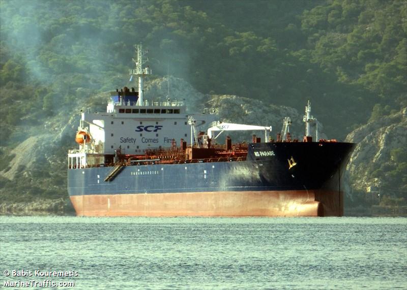 ns parade (Chemical/Oil Products Tanker) - IMO 9329667, MMSI 636013277, Call Sign A8LV4 under the flag of Liberia