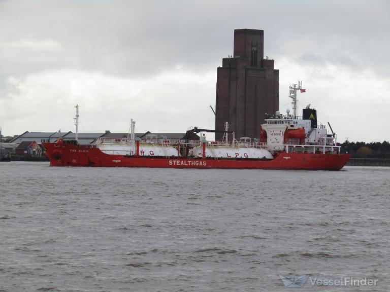 gas elixir (LPG Tanker) - IMO 9507738, MMSI 636015104, Call Sign A8YP8 under the flag of Liberia