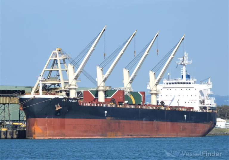 vsc pollux (Bulk Carrier) - IMO 9692650, MMSI 636016353, Call Sign D5FT2 under the flag of Liberia