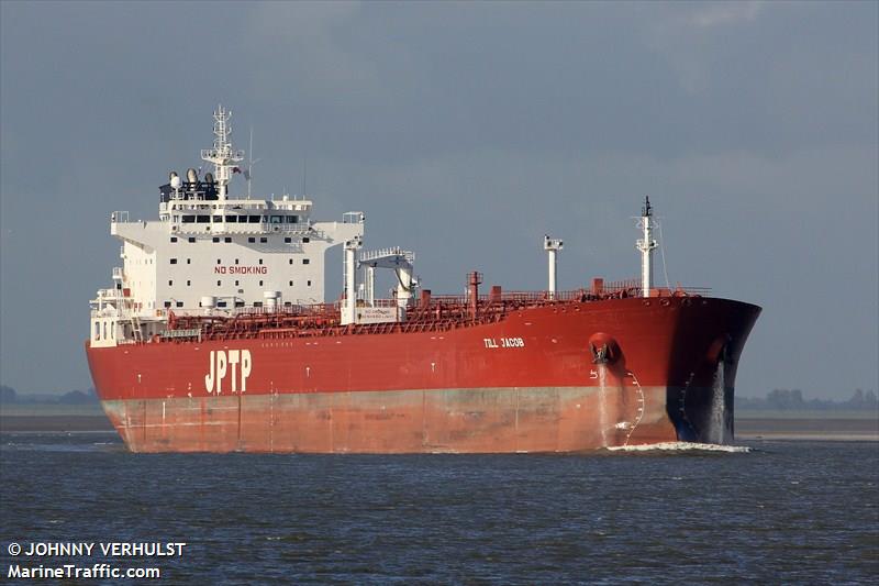 till jacob (Oil Products Tanker) - IMO 9482861, MMSI 636092137, Call Sign A8XG6 under the flag of Liberia