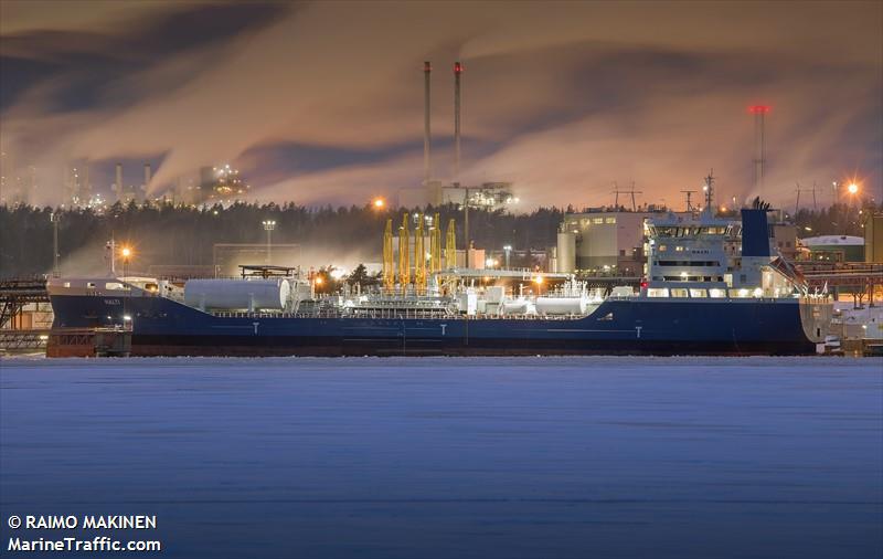 halti (Chemical/Oil Products Tanker) - IMO 9818278, MMSI 230707000, Call Sign OJUO under the flag of Finland