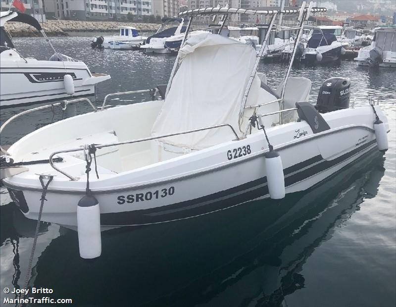 zephyr (Pleasure craft) - IMO , MMSI 236112414 under the flag of Gibraltar