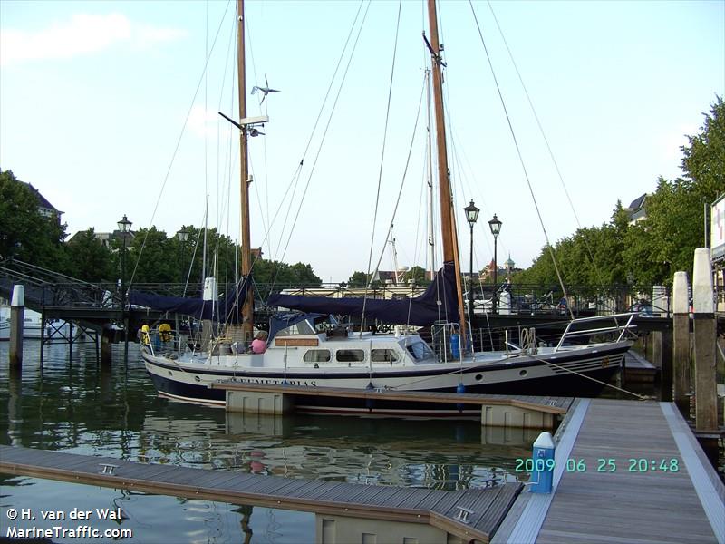 eumetopias (Sailing vessel) - IMO , MMSI 244860824, Call Sign PD4248 under the flag of Netherlands