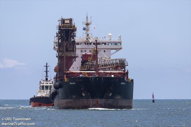 whyalla (Trans Shipment Vessel) - IMO 8618188, MMSI 311001469, Call Sign C6HI4 under the flag of Bahamas