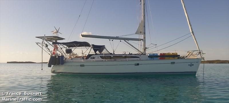 nous 2 (Sailing vessel) - IMO , MMSI 316051686 under the flag of Canada