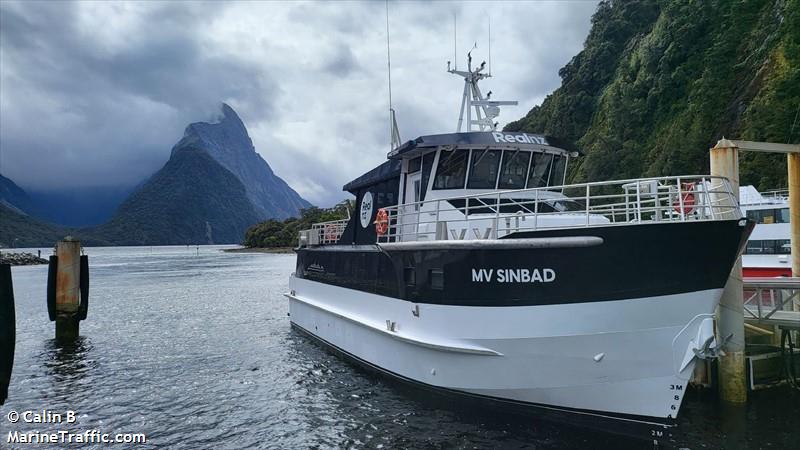 mv sinbad (Passenger ship) - IMO , MMSI 512000787, Call Sign ZMG2216 under the flag of New Zealand