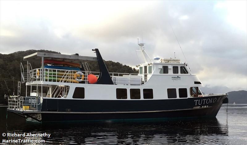 tutoko ii (Passenger ship) - IMO , MMSI 512005367, Call Sign ZMV6372 under the flag of New Zealand