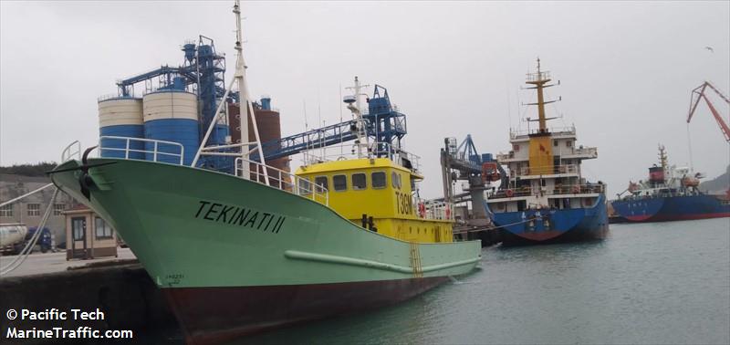 tekinati...ii (Cargo ship) - IMO , MMSI 529039000, Call Sign T3GM under the flag of Kiribati