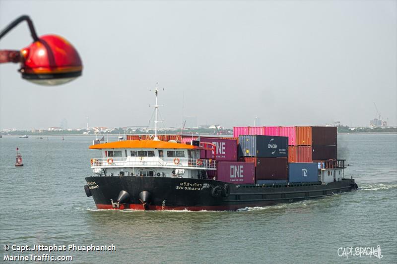 sri sirapat (Cargo ship) - IMO , MMSI 567006669, Call Sign HSB8928 under the flag of Thailand