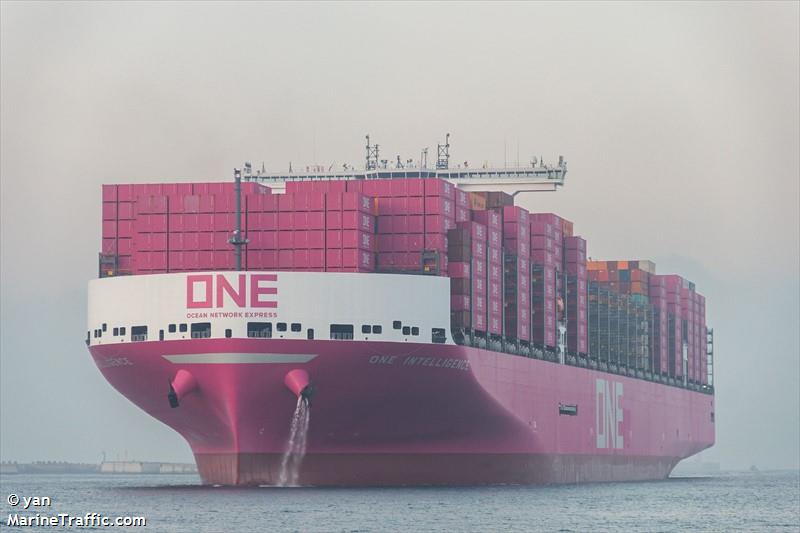 one intelligence (Container Ship) - IMO 9933121, MMSI 636023310, Call Sign 5LNB8 under the flag of Liberia