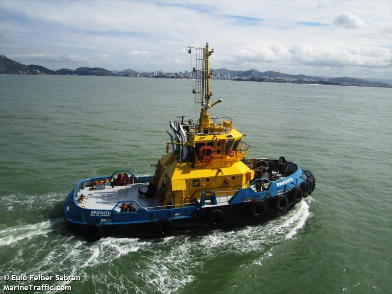 brucutu (Tug) - IMO , MMSI 710000349, Call Sign PPZH under the flag of Brazil