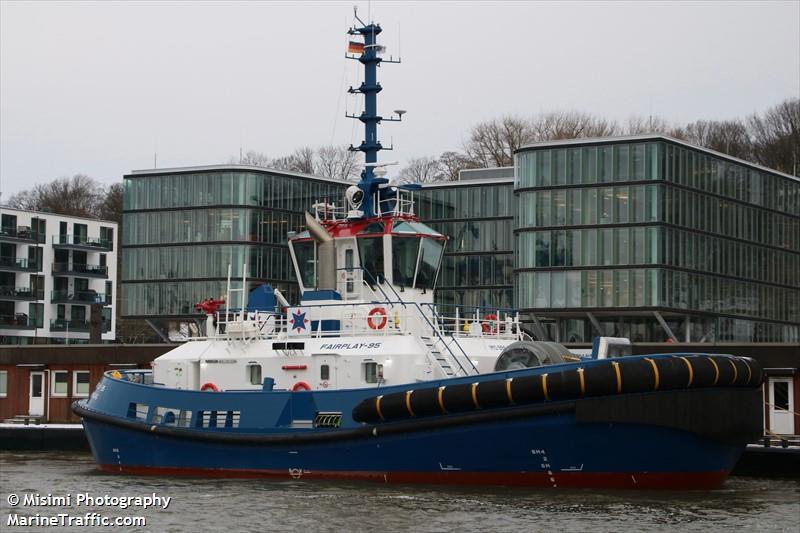 fairplay-95 (Tug) - IMO 9964041, MMSI 218031910, Call Sign DMEE under the flag of Germany