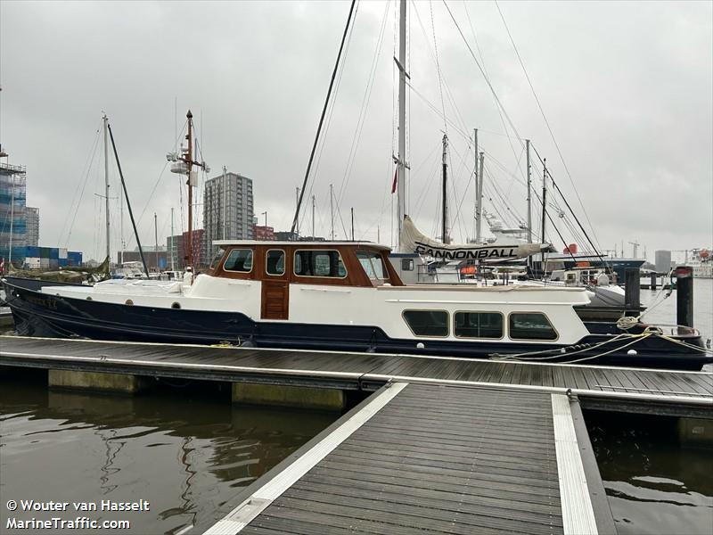 shipdock xx (Pleasure craft) - IMO , MMSI 244194896, Call Sign PE9133 under the flag of Netherlands