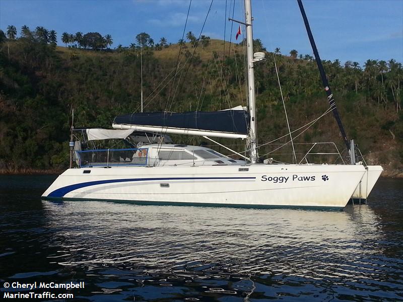 soggy paws (Sailing vessel) - IMO , MMSI 367710970, Call Sign WDI5677 under the flag of United States (USA)