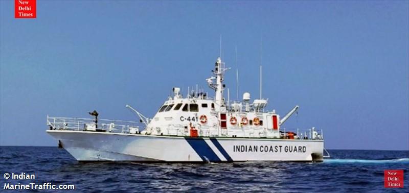 c-441 (Patrol Vessel) - IMO 4908834, MMSI 419001036, Call Sign AWLY under the flag of India