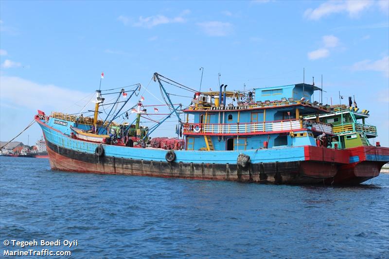 kasih setia xvi.a (Fishing vessel) - IMO , MMSI 525800356, Call Sign YEB5665 under the flag of Indonesia