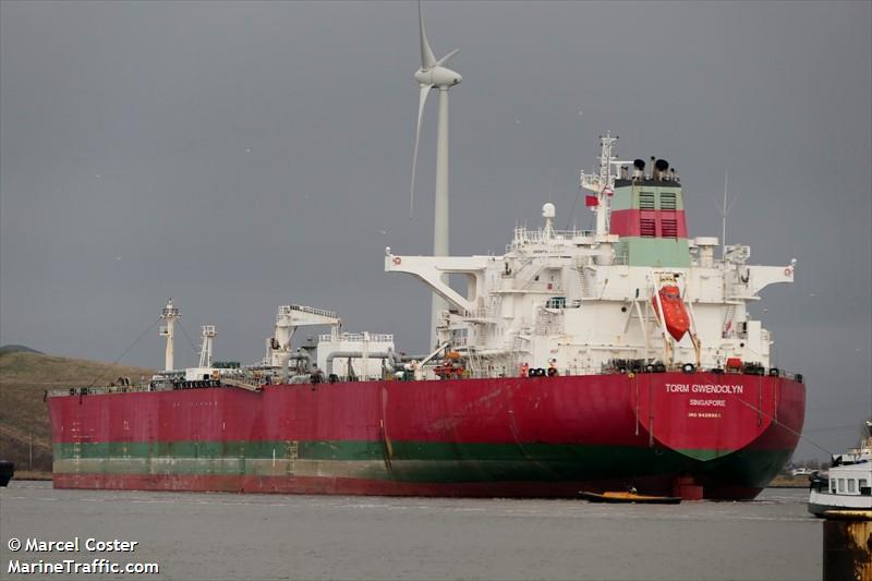 torm gwendolyn (Crude Oil Tanker) - IMO 9428982, MMSI 563216100, Call Sign 9V9471 under the flag of Singapore