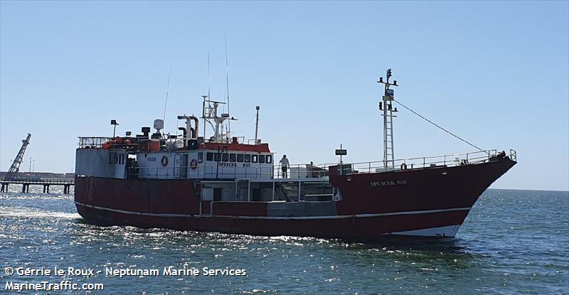 spencer bay (Fishing vessel) - IMO , MMSI 659075000, Call Sign V5_SZ under the flag of Namibia