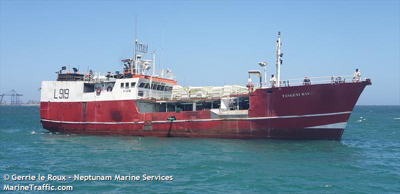 tangeni bay (Pleasure craft) - IMO , MMSI 659107000, Call Sign V5TB under the flag of Namibia