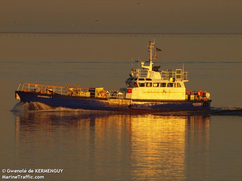 seagull 1 (Pilot Vessel) - IMO 9666223, MMSI 659361000, Call Sign V5GU under the flag of Namibia