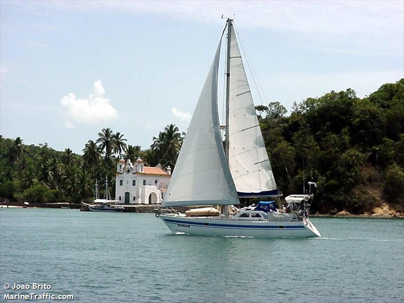 yahgan (Sailing vessel) - IMO , MMSI 710000432, Call Sign PQ6133 under the flag of Brazil