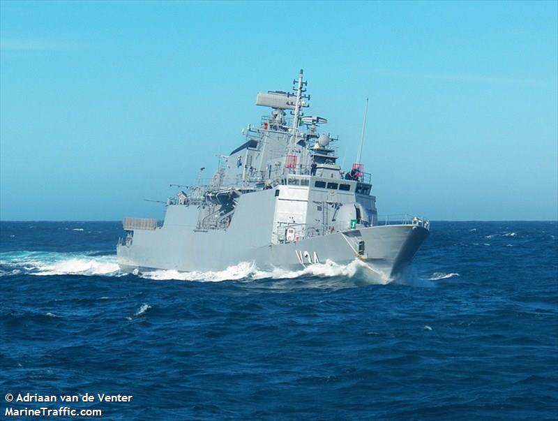 corveta barroso (Military ops) - IMO , MMSI 710450000, Call Sign PWBS under the flag of Brazil