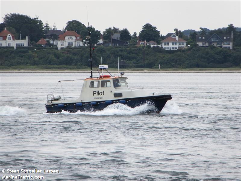 pilot fredericia (Unknown) - IMO , MMSI 219010637, Call Sign XP9867 under the flag of Denmark