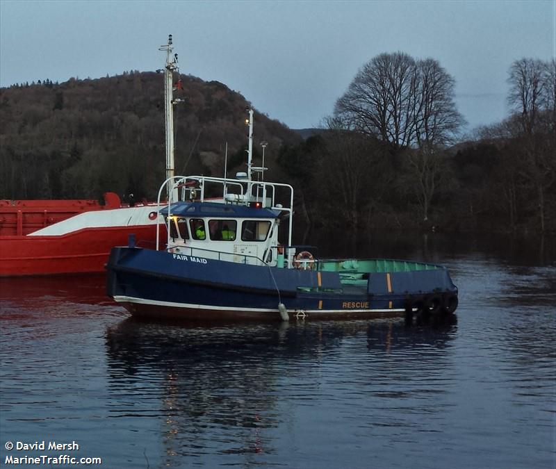 fair maid of perth (Tug) - IMO , MMSI 235093006, Call Sign 2F0T9 under the flag of United Kingdom (UK)