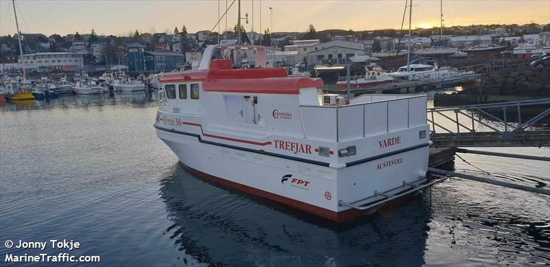 varde (Fishing vessel) - IMO , MMSI 257004870, Call Sign LH5698 under the flag of Norway