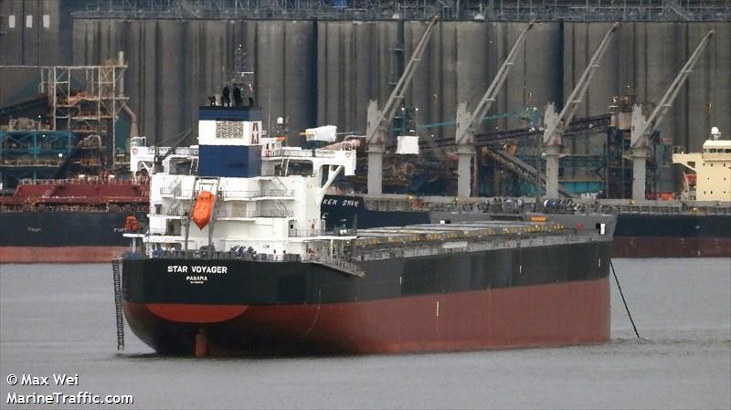 star voyager (Bulk Carrier) - IMO 9968334, MMSI 352003325, Call Sign 3E7484 under the flag of Panama