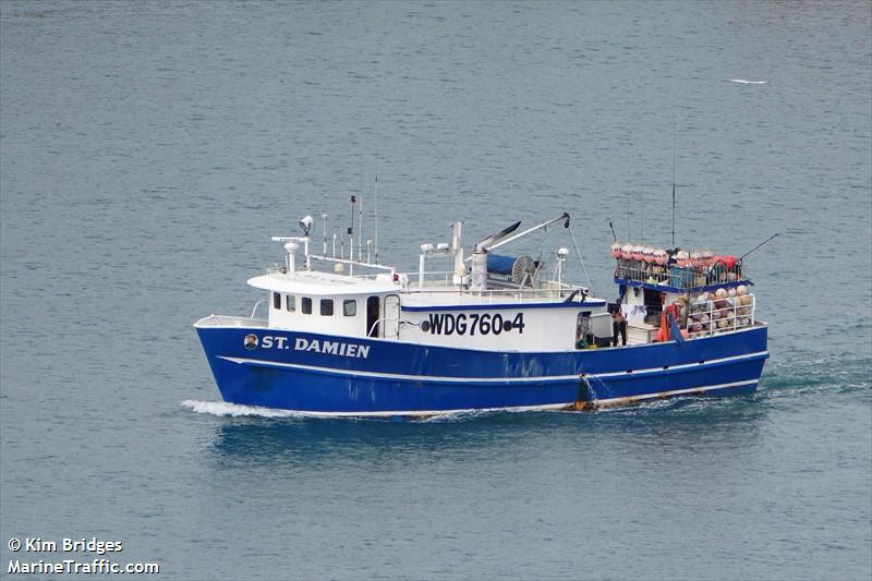stdamien (Fishing vessel) - IMO , MMSI 367568960, Call Sign WDG7604 under the flag of United States (USA)
