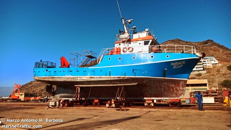 xaguate (Fishing vessel) - IMO , MMSI 617033000, Call Sign D4EJ under the flag of Cape Verde
