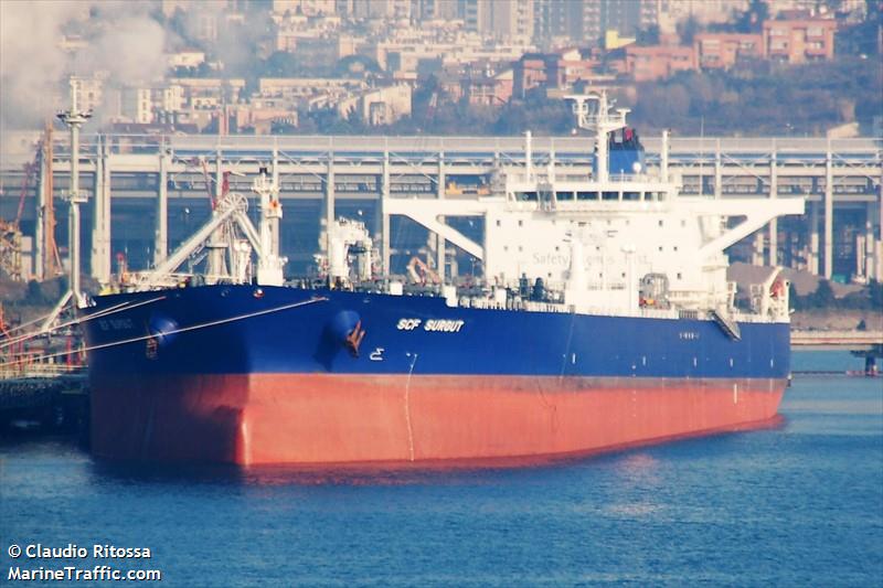scf surgut (Crude Oil Tanker) - IMO 9422445, MMSI 626418000, Call Sign TRBK9 under the flag of Gabon
