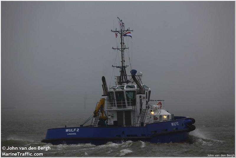 wulf 2 (Tug) - IMO 9899935, MMSI 210152000, Call Sign 5BJY6 under the flag of Cyprus