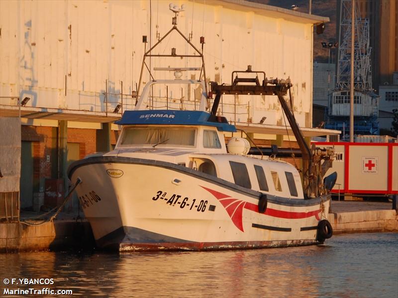 senmar (Fishing vessel) - IMO , MMSI 224185280, Call Sign EA7543 under the flag of Spain