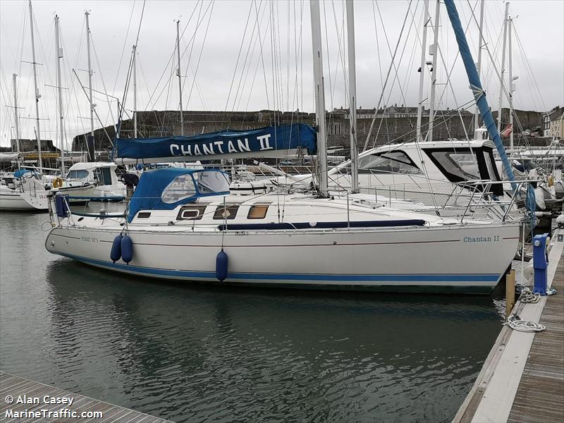 chantan ii (Unknown) - IMO , MMSI 235058399 under the flag of United Kingdom (UK)