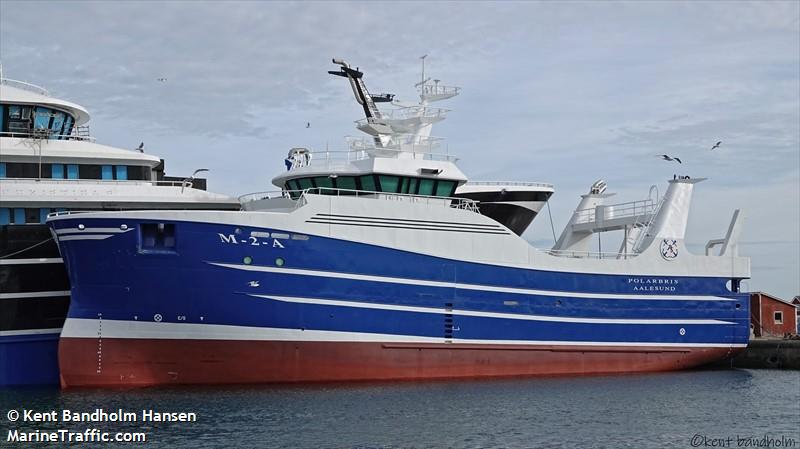 polarbris (Fishing Vessel) - IMO 9954034, MMSI 257543000, Call Sign LHBX under the flag of Norway