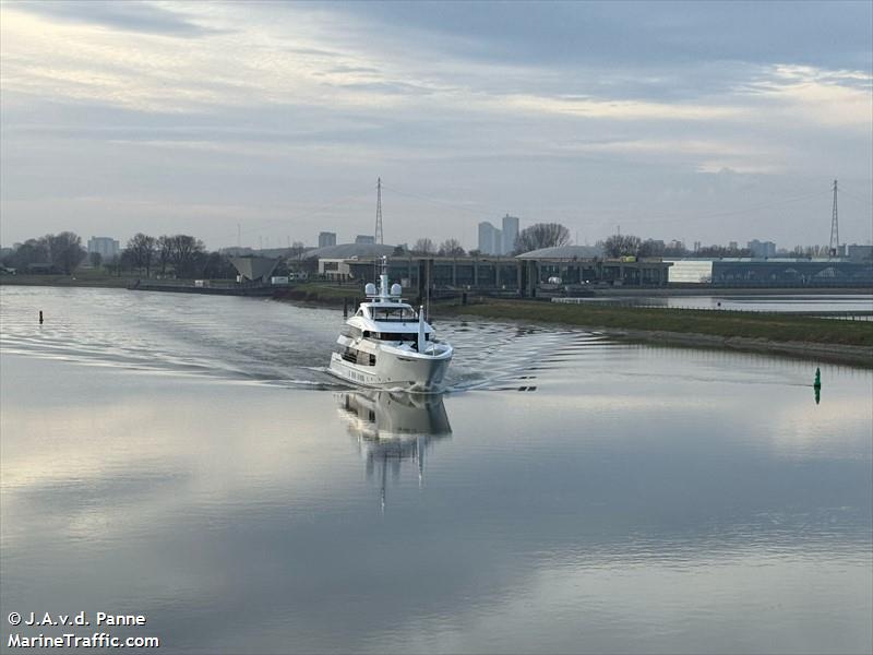 iris blue (Yacht) - IMO 9944950, MMSI 319266600, Call Sign ZGPY under the flag of Cayman Islands