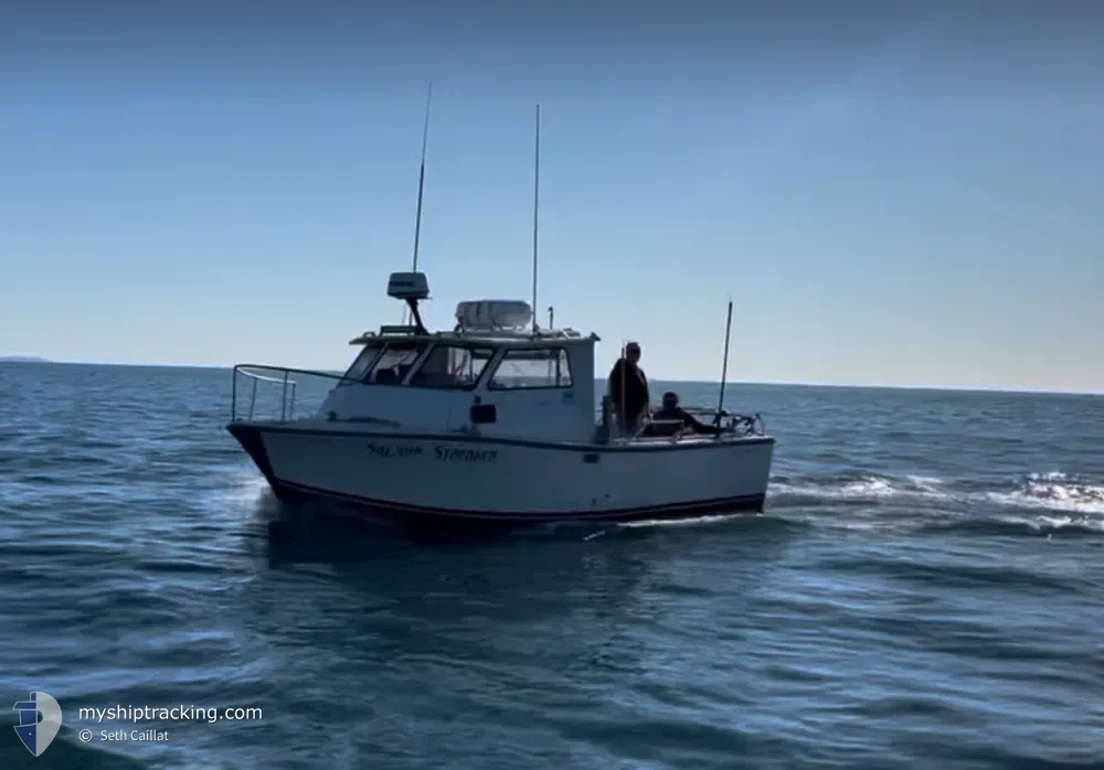 salmon streaker (Fishing vessel) - IMO , MMSI 338159456 under the flag of USA