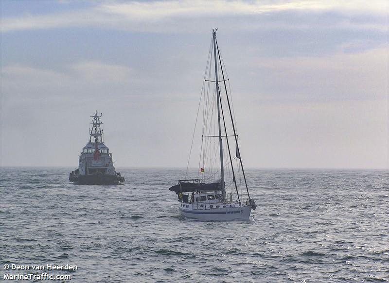 jambo (Pleasure craft) - IMO , MMSI 601007680, Call Sign ZS9621 under the flag of South Africa