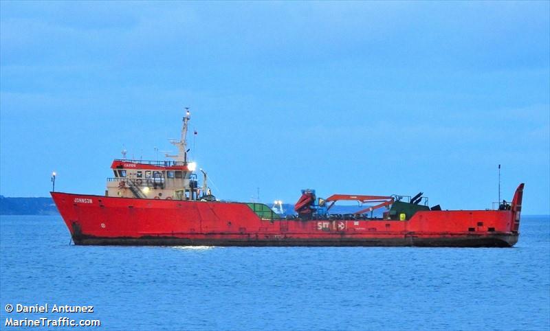 johnson (Cargo ship) - IMO , MMSI 725000613, Call Sign CA 2126 under the flag of Chile