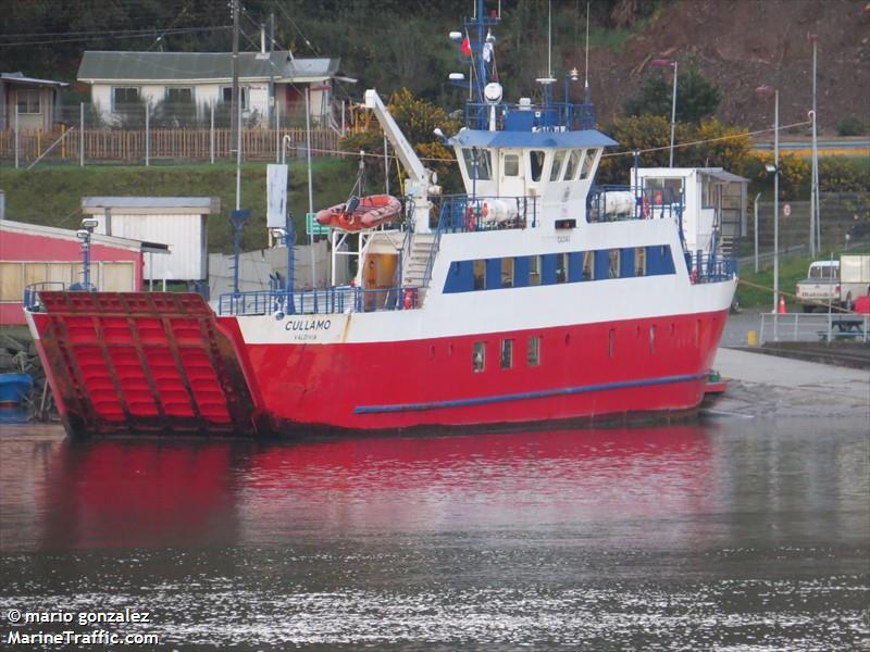 cullamo (Passenger/Ro-Ro Cargo Ship) - IMO 9598098, MMSI 725000803, Call Sign CA3343 under the flag of Chile