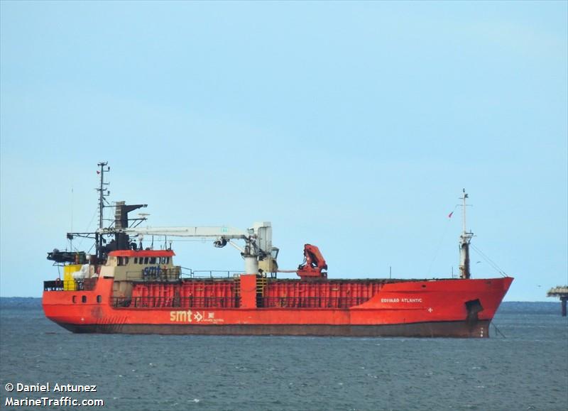 eidsvaag atlantic (General Cargo Ship) - IMO 7105067, MMSI 725004370, Call Sign CB9976 under the flag of Chile