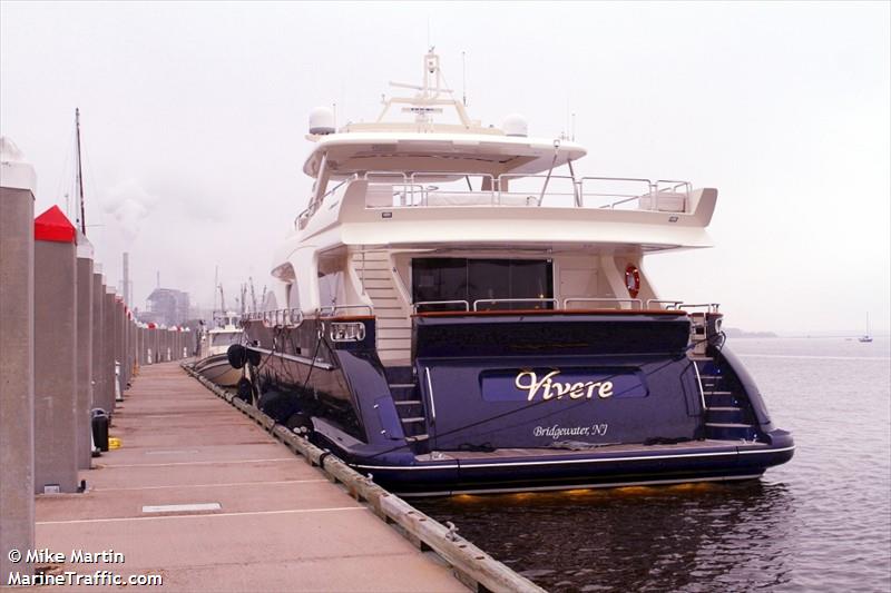 vivere (Pleasure craft) - IMO , MMSI 338130501