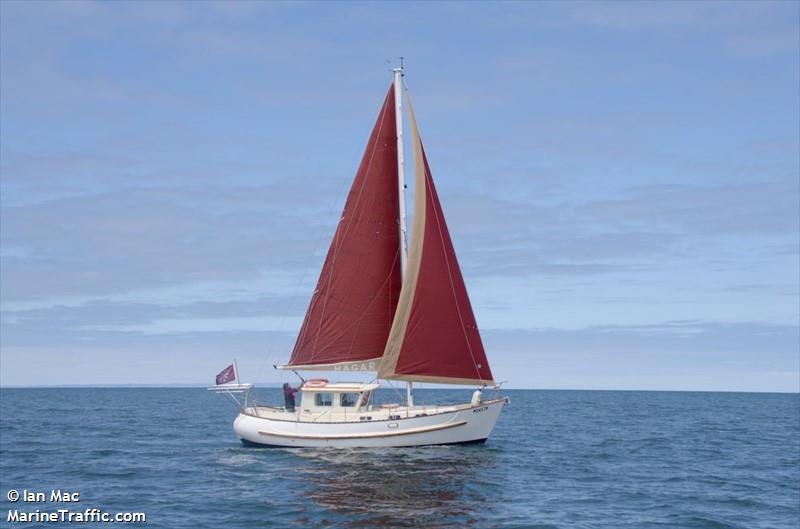 hagar ii (Sailing vessel) - IMO , MMSI 503039930 under the flag of Australia