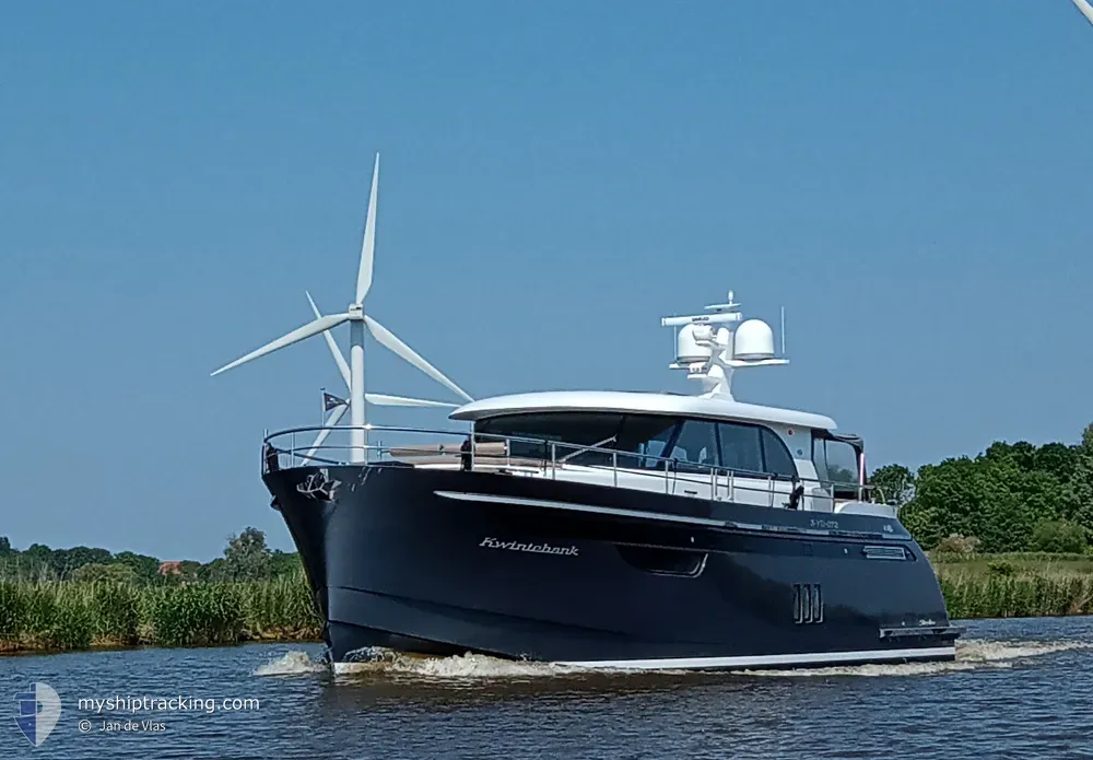 kwintebank (Pleasure craft) - IMO , MMSI 244029246, Call Sign PB4445 under the flag of Netherlands