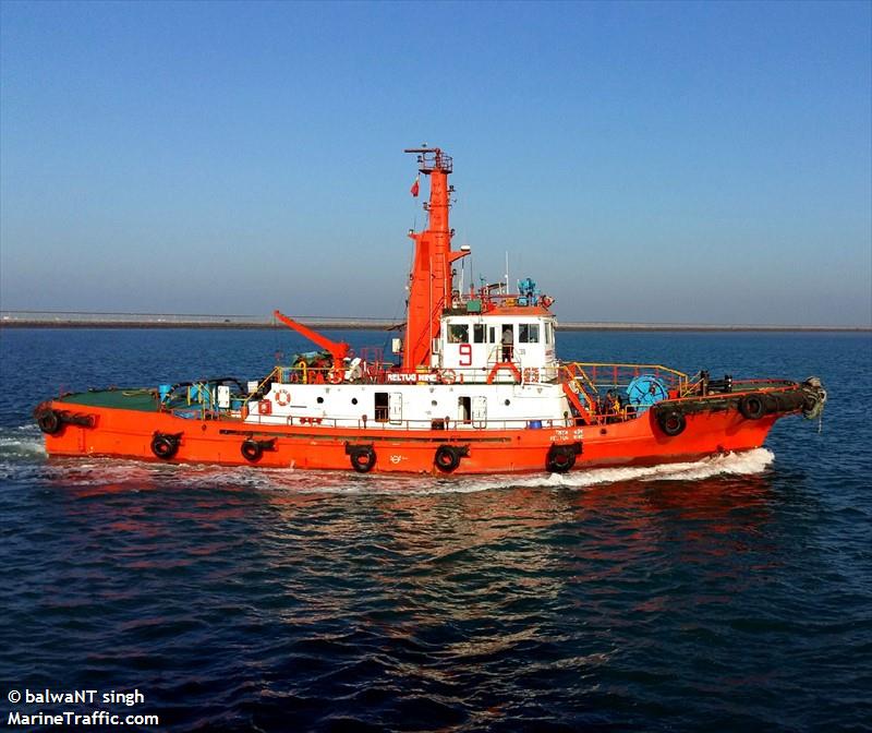 reltug nine (Tug) - IMO 8514746, MMSI 419001600, Call Sign VWCE under the flag of India