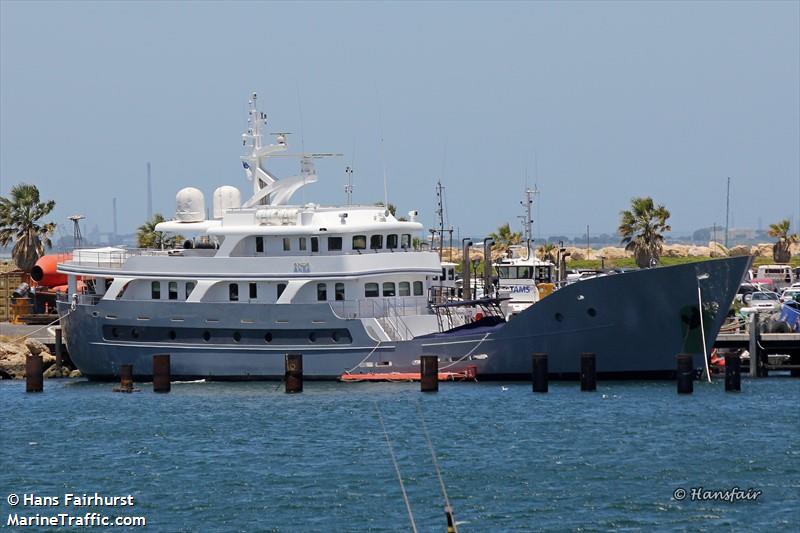 my monsy 101 474 (Yacht) - IMO 6512988, MMSI 518254000, Call Sign E5U2204 under the flag of Cook Islands